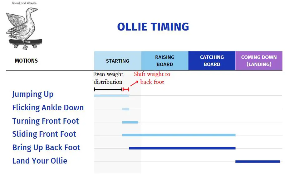 The Timing of an Ollie Explained A Visual Guide